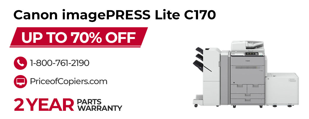 buy the Canon imagePRESS Lite C170 save up to 70% off