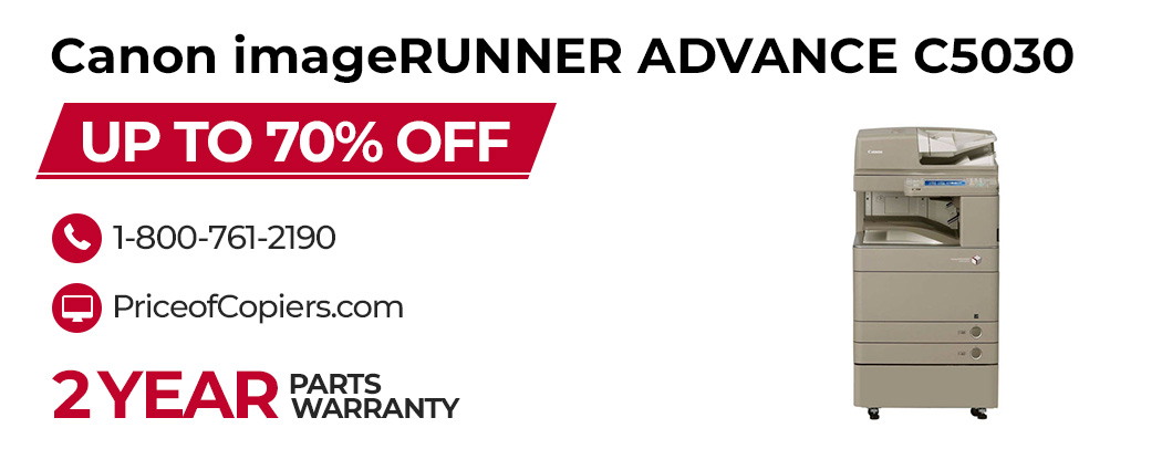 buy the Canon imageRUNNER ADVANCE C5030 save up to 70% off