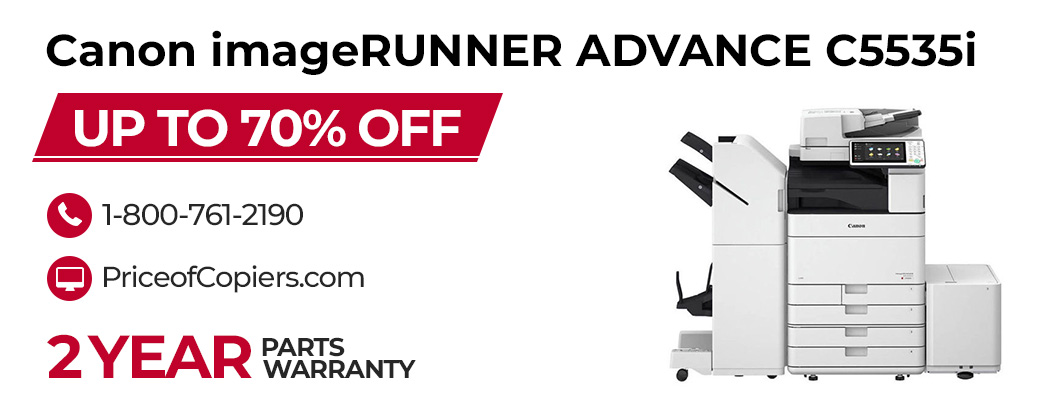 buy the Canon imageRUNNER ADVANCE C5535i save up to 70% off