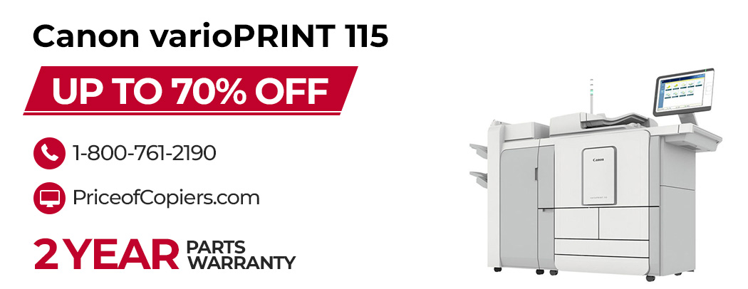 buy the Canon varioPRINT 115 save up to 70% off