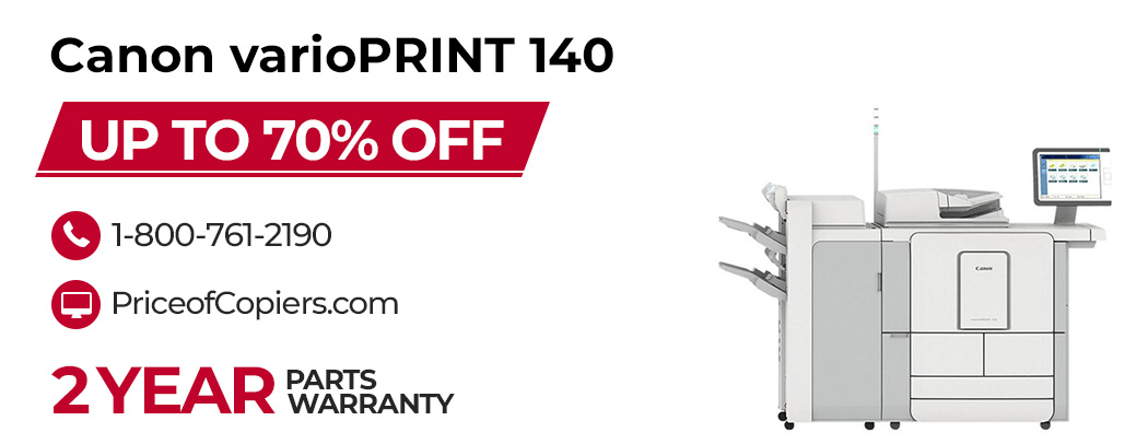 buy the Canon varioPRINT 140 save up to 70% off