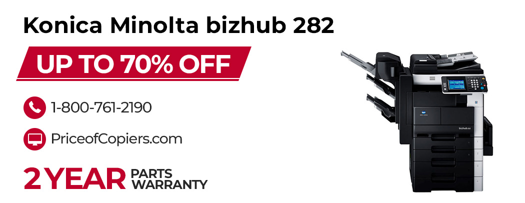 buy the Konica Minolta bizhub 282 save up to 70% off