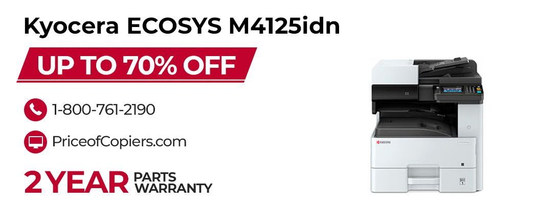 buy the Kyocera ECOSYS M4125idn save up to 70% off