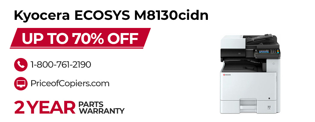 buy the Kyocera ECOSYS M8130cidn save up to 70% off