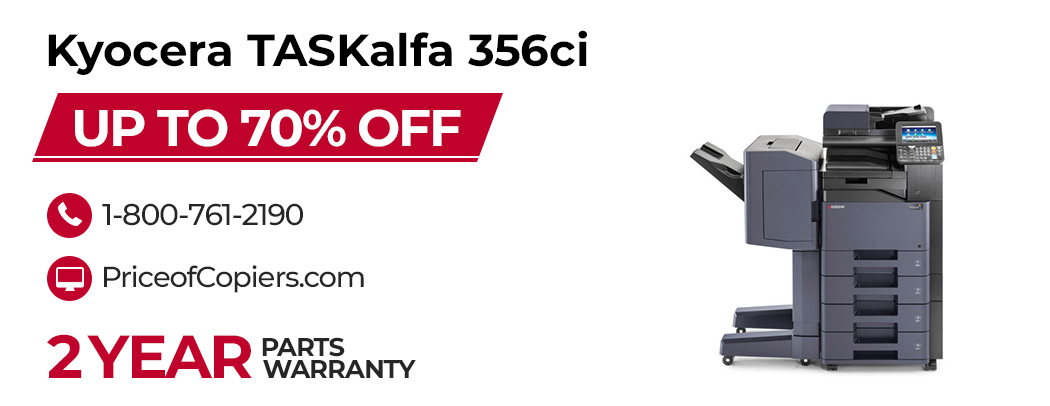 buy the Kyocera TASKalfa 356ci save up to 70% off