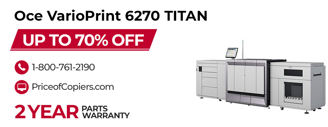 buy the Oce VarioPrint 6270 TITAN save up to 70% off