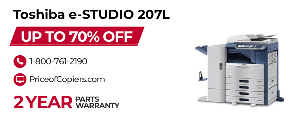 buy the Toshiba e-STUDIO 207L save up to 70% off