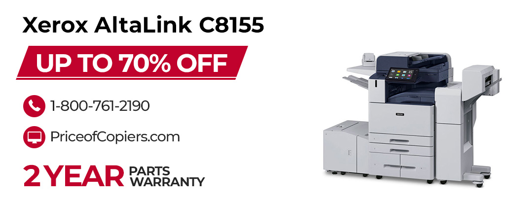 buy the Xerox AltaLink C8155 save up to 70% off