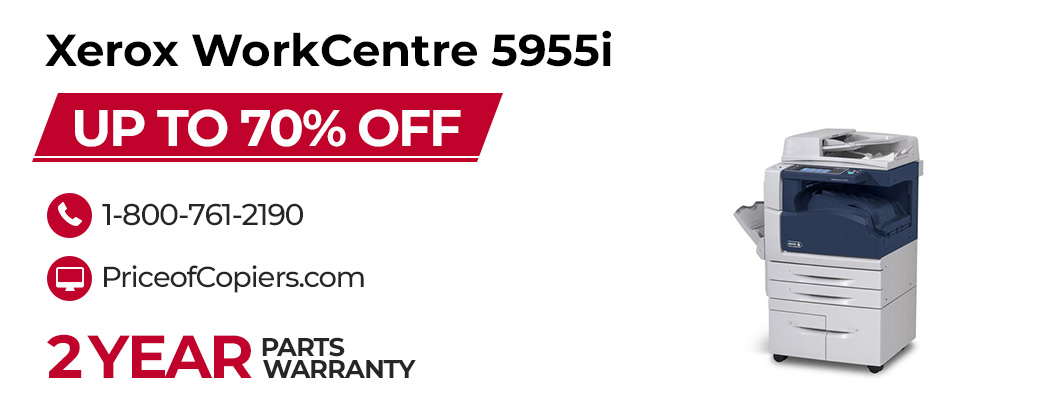 buy the Xerox WorkCentre 5955i save up to 70% off