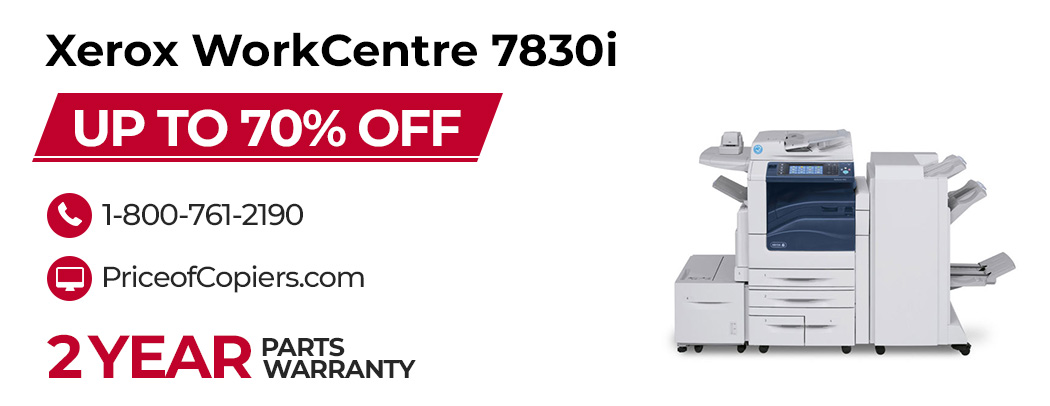 buy the Xerox WorkCentre 7830i save up to 70% off
