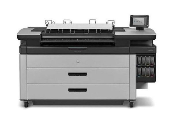 HP PageWide XL 5100 Printer with High-capacity Stacker
