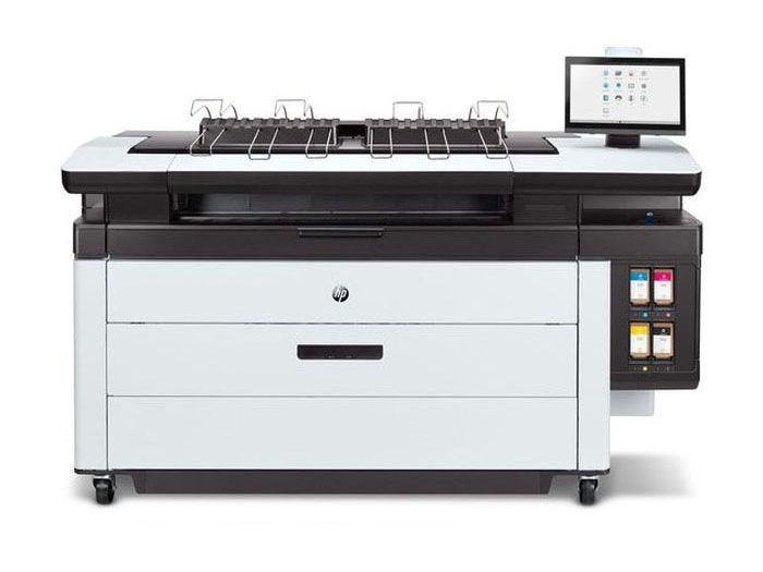 HP PageWide XL Pro 5200 with Pro Stacker used